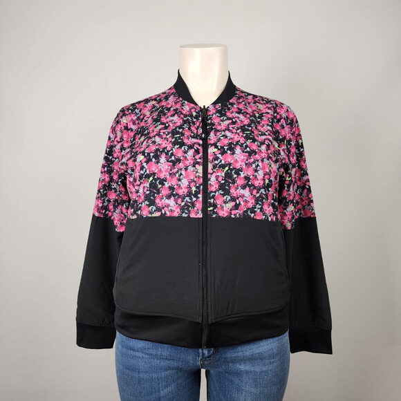 Skechers Reversible Skechweave Fantasy Fields Full Zip Jacket Size XL - Picture 1 of 11